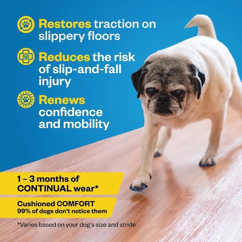Dog Toegrips Rubber Non-Slip Traction Stairstopic Grip for Senior Large Dogs - Picture 6 of 8