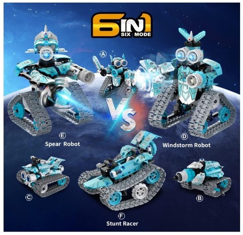 6 in 1 STEM Building Toys Gifts for Age 6,7,8,9,10,11,12 Years Old Kids Boys Gir - Bild 4 von 5