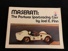 MASERATI: POSTWAR SPORTSRACING CARS By Joel E. Finn Paperback
