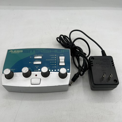 ALESIS SMASHUP DIGITAL EMULATOR OF ANALOG COMPRESSORS FOR GUITAR, RARE