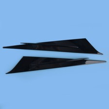 2x Front Headlight Eyelid Molding Trim Strip Fit for Honda Civic 4DR 2022-2023