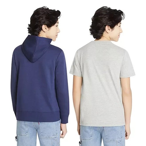 HURLEY 2-Pack Hoodie Sweatshirt + T-Shirt KIDS YOUTH BOYS S SMALL 5/6 *NEW* Tee - Picture 6 of 12