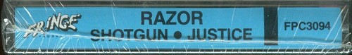 RAZOR Shotgun Justice Tape Orig Canadian Metal Rare Sealed 1990 - Picture 3 of 3