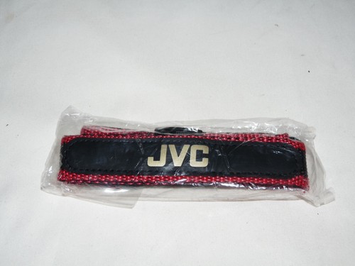 NEU JVC Kamera Camcorder schwarz roter Trageriemen
