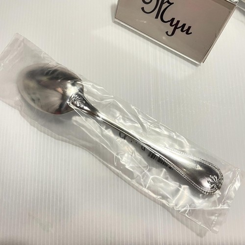 2 pcs Christofle Malmaison Table Spoon Silver-Plated NEW Flatware 20cm/7.9" - Picture 7 of 11