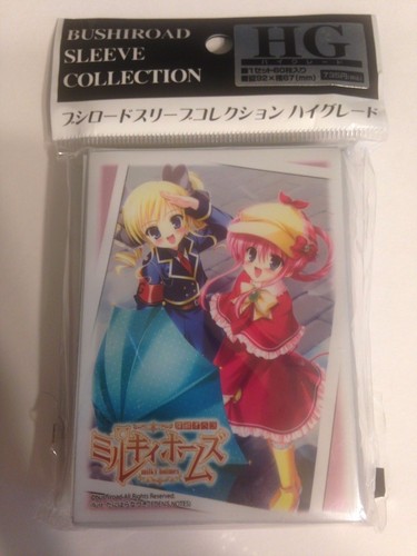 Bushiroad Card Sleeve Collection Japanese Anime Girl Milky Holmes 60 92x67 NEW Bushiroad Card Sleeve Collection Japanese Anime Girl Milky Holmes 60 92x67 NEW