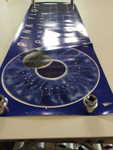 PINK FLOYD..1m x 35cm..PULSO..1995 AUSSIE COLUMBIA PRE LANZAMIENTO EN TIENDA CARTEL - Imagen 2 de 16