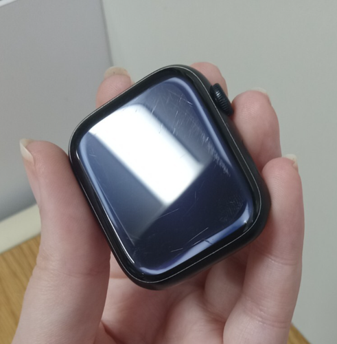 Apple Watch Series 9 45mm A2984 (64GB, Midnight, Unlocked) - Light Scuffs, FF! - Zdjęcie 10 z 12