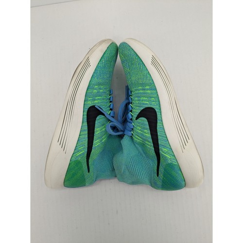 Nike Lunarepic Flyknit Green Blue High-Top 818677-403 Women Running Shoes Size 8 - Picture 2 of 12