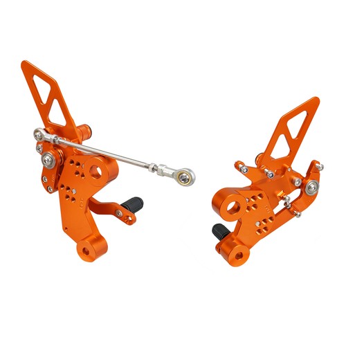 CNC Adjustable Rearsets Foot Pegs Footrest Foot Pedal For KTM 890 Duke 2020-2023 - Picture 3 of 6