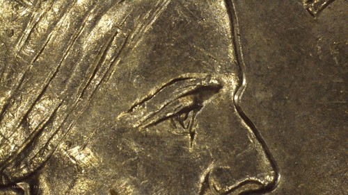 1979 S Susan B Anthony Doubled Die Obverse (Blob) Error AU RARE - Picture 6 of 21