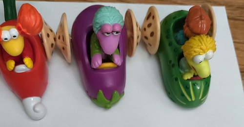 6 Oldtimer Fraggle Rock Fahrzeuge - Bild 3 von 3