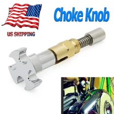 For S&S Super E, B And G Carburetors Enricher Choke Knob Adjustment Cross Knob