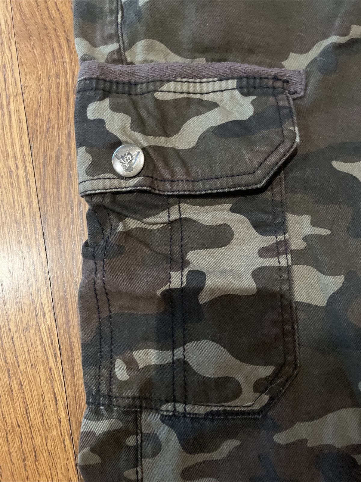 Beach Bros XXL Cargo Jogger Camouflage Camp Green Bla… Gem