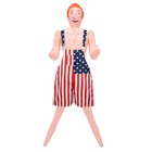 150cm Inflatable Doll Red Hair Hens Bachelorette Party Blow Up Doll Prank Gag