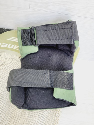 Bauer Street Knieschoner Medium Rollschuh Inlinehockey grün Schutzausrüstung - Bild 8 von 9