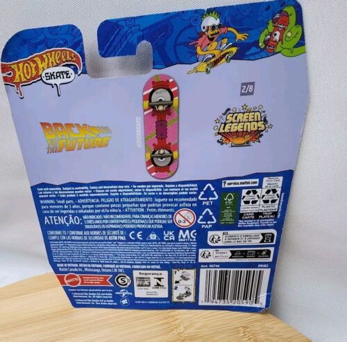 Hot Wheels Skate Back To The Future Hover Board Screen Legends 2/8 Mattel MOC - Picture 2 of 2
