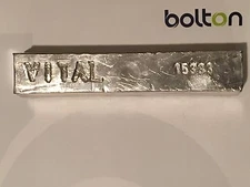 Indium Metal Bar Ingot 99.99% 4N Pure 1000g (appox. 1 kg./2.2 lbs)
