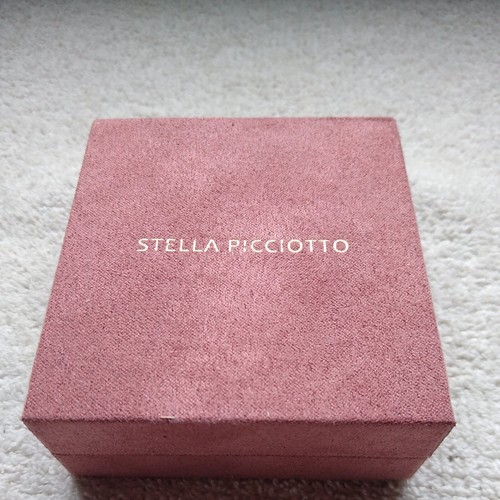 NEW Stella Picciotto sterling silver crystal butterfly necklace 18" - Picture 4 of 14