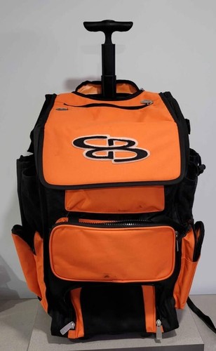 Boombah Béisbol Softbol Rodante Híbrido Superpack Naranja Negro