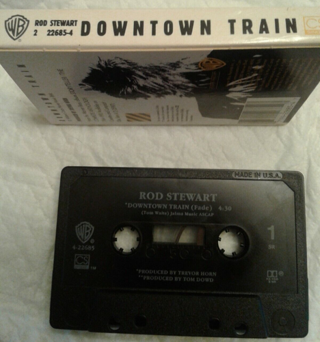 Rod Stewart, Downtown Train, Kassettensingle, 1976 1989 Warner Brothers, - Bild 3 von 4
