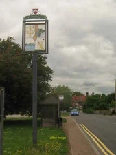 Photo 6x4 Fordcombe Village Sign  On Spring Hill. Close to the junction w c2010