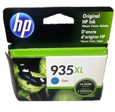 HP 935XL (C2P24AN140) Cyan Ink Cartridge new inbox expired June 2023
