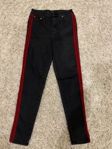 Nwt Women S Jeans Black Denim Forever 21 Sz 28 Straight Leg High