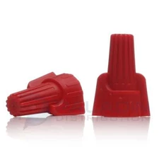 Winged Wire Connectors UL Listed 500 Pack - Red