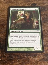 Somberwald Dryad 126/158 Dark Ascension Magic The Gathering MTG D74*