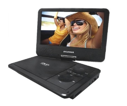 9" Portable DVD player Sylvania SDVD9327 with Case NEW - Picture 4 of 8