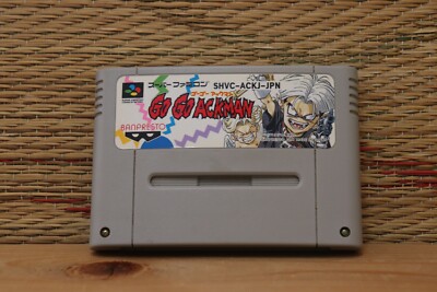 Go Go Ackman 1 Nintendo Super Famicom SFC Very Good+ Go Go Ackman 1 Nintendo Super Famicom SFC Very Good+