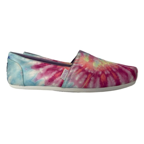 Skechers Women’s Size 10 Bobs Slip On Tie Dye Memory Foam Shoes Grateful Day - Picture 3 of 8