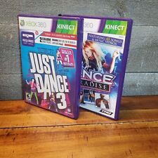 Dance Paradise Xbox 360 Kinect Complete In Box with Manual CIB + Just Dance 3