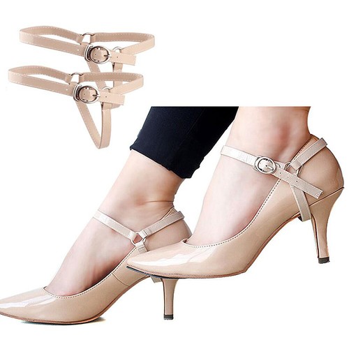 Womens Shoes Strap No Tie Shoelace High Heel Anti-slip Lady Locking String Tool - Picture 14 of 14