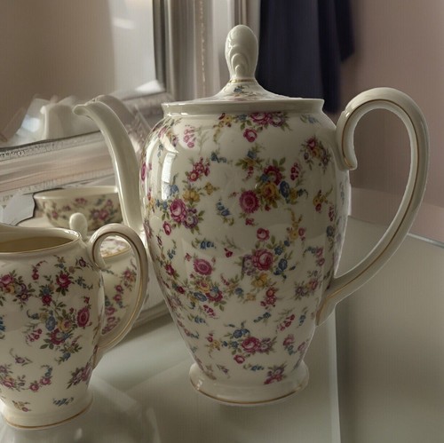 15pc Rosenthal Aida Rose Chintz Tea Cream Sugar Cups Saucers Plates Cozy Cottage - Picture 6 of 24