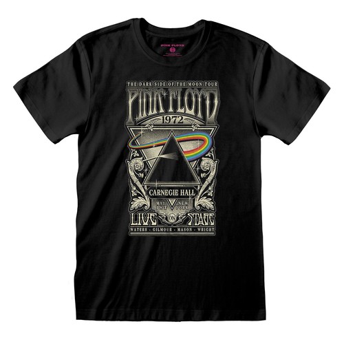 Pink Floyd T Shirt Official Carnegie Hall Black New S M L XL XXL - Picture 7 of 16