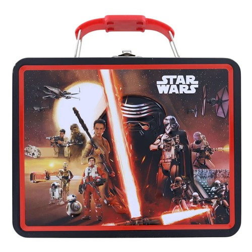 Star Wars Metal Lunch Box, Episode VII The Force Awakens Tin Box Company NEW - Picture 1 of 9