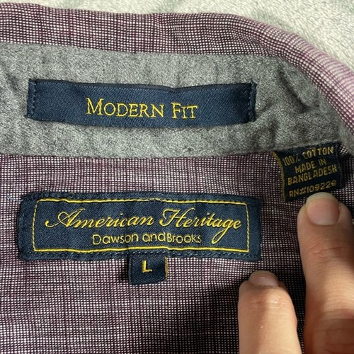 Dawson and Brooks American Heritage Modern Fit casual button up shirt - Picture 2 of 6