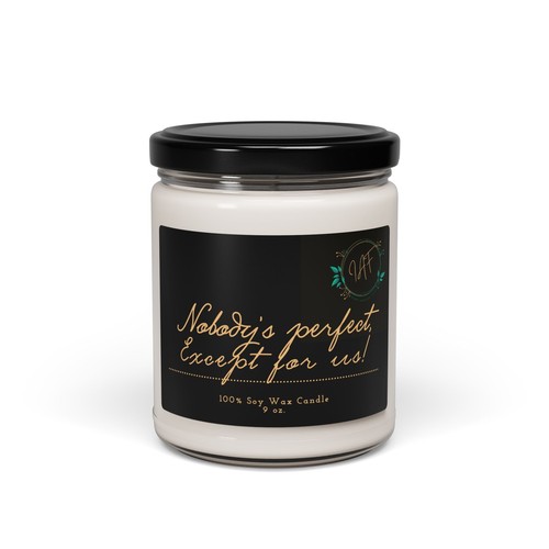 Nobody's Perfect, Except For Us, Scented Soy Candle, 9oz - Picture 3 of 41
