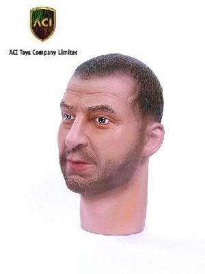 Modern Heroes Character Head Sculpt Stone Vo 1 1//6th Scale Head Sculpt by ACI