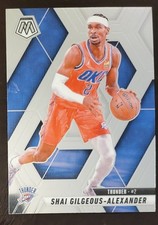 SHAI GILGEOUS ALEXANDER 2024-25 Panini Mosaic OKC THUNDER #38 