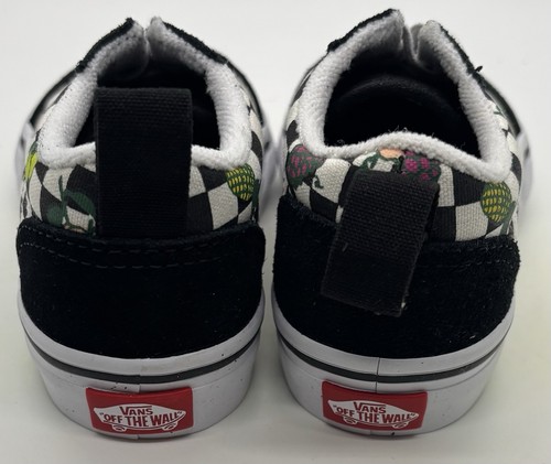 Vans Off The Wall bambino taglia 7 bianco e nero, scacchiera frutta, nuovo con scatola - Foto 4 di 24