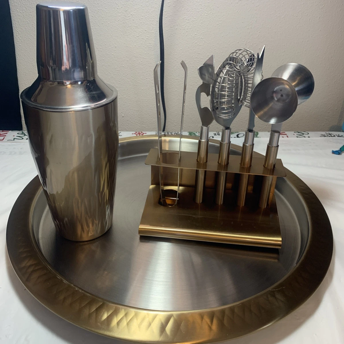 Godinger Cocktail Shakers and Bar Set for sale | eBay