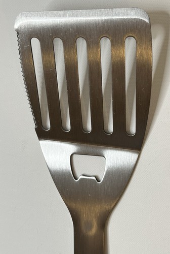 Kingsford Stainless Steel Spatula Grill BBQ Tool Heavy Weight Serrated Edge NWT - Picture 12 of 24