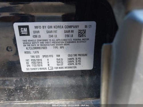 Heater Climate Temperature Control Without Heated Seat Fits 19-22 TRAX 4928000 - Picture 9 of 12