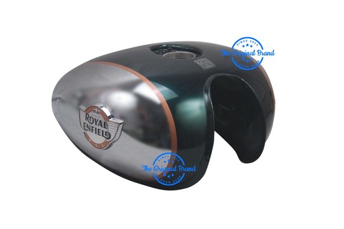 ROYAL ENFIELD EMERALD GREEN "FUEL TANK WITH BADGE FOR NEW CLASSIC 350" - Picture 8 of 12