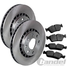 2 BREMSSCHEIBEN 253mm belüftet + BELÄGE VORNE passend für OPEL AGILA