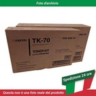 TK70 Kyocera Mita FS-9100 9500 Toner Kit Black Pack Of 2