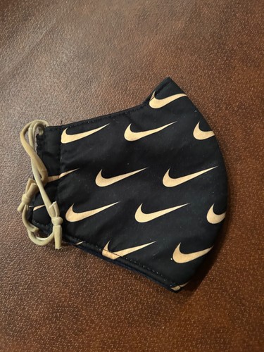Nike Logos Swoosh New Face Mask-Reusable Washable Made in US - Picture 2 of 2